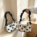 Korean Polka Dot Bow Shoulder Bag